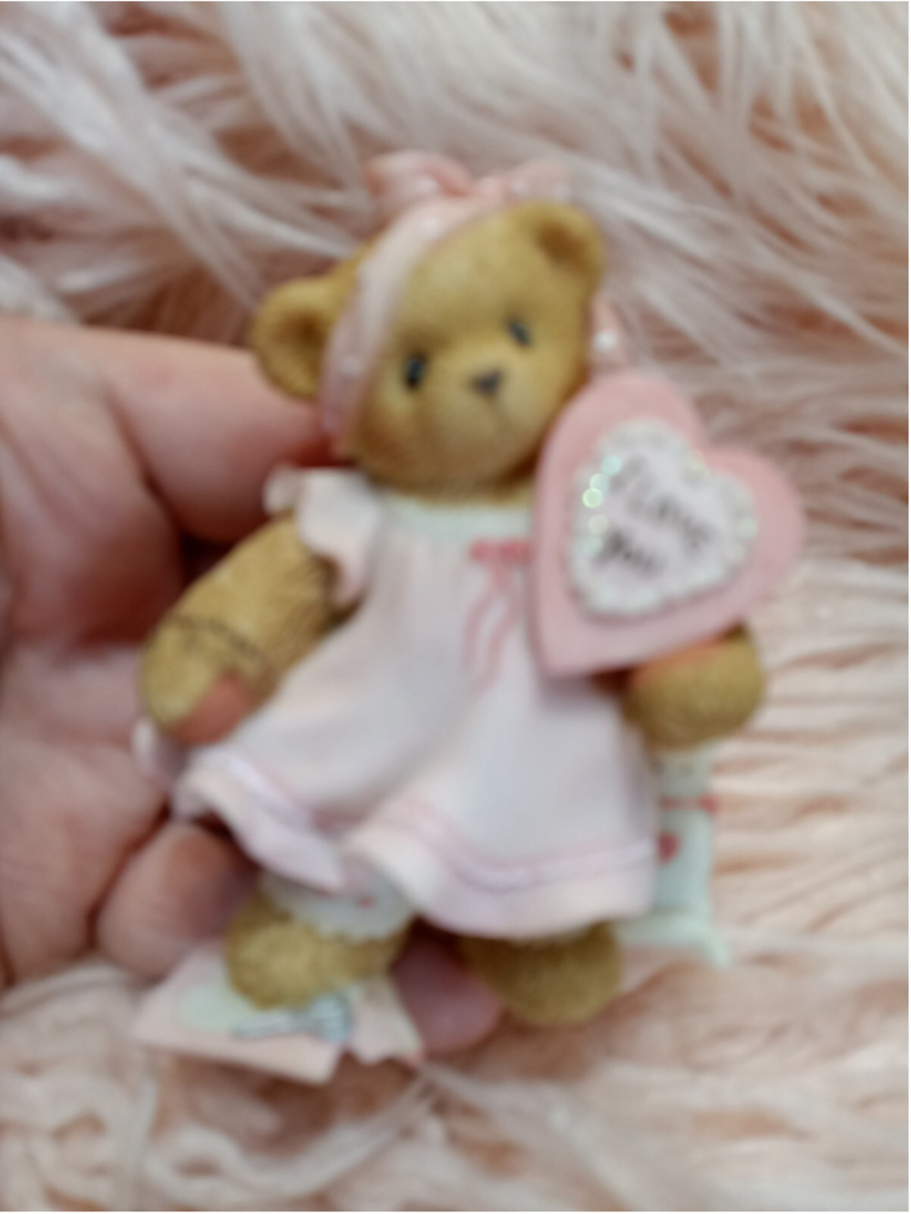 Cherished Teddies “We’ve Pieced Together A Perfect Love” I Love You Heart Cat